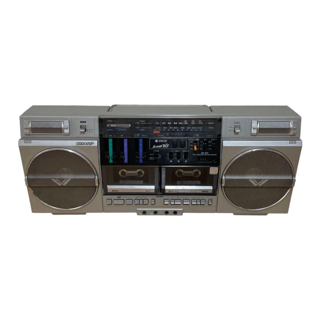 SHARP GF-757 THE SEARCHER-WF APSS-WF Tape Recorder Vintage | eBay