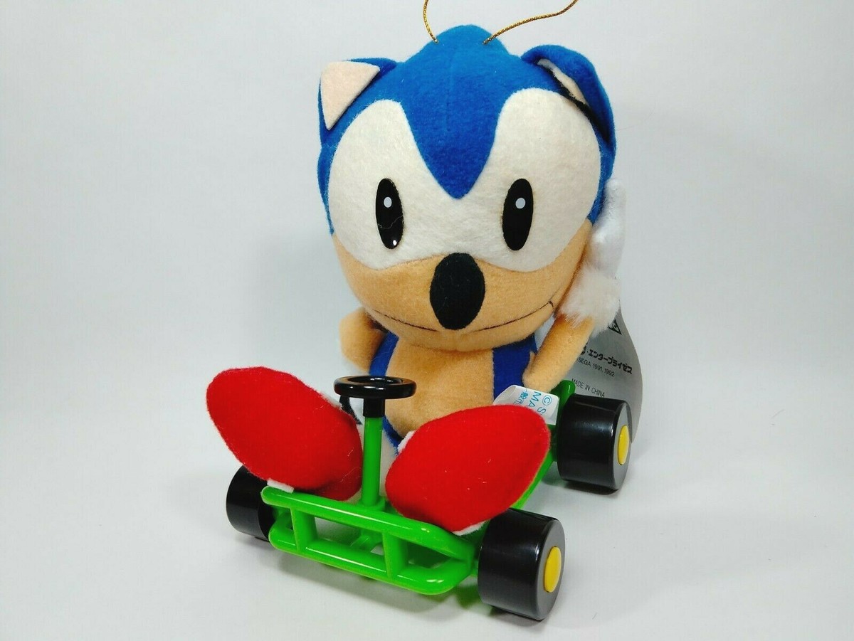 Sonic Kart Plush Sega Japan Sonic the Hedgehog 1991 1992 | eBay