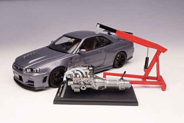 M83409 MOTORHELIX 1:18 Nissan Skyline GT-R R34 NISMO CRS VER