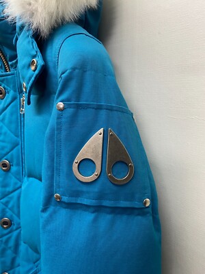 Authentic Mens Moose Knuckles Original 3Q Fur Hooded Parka Coat