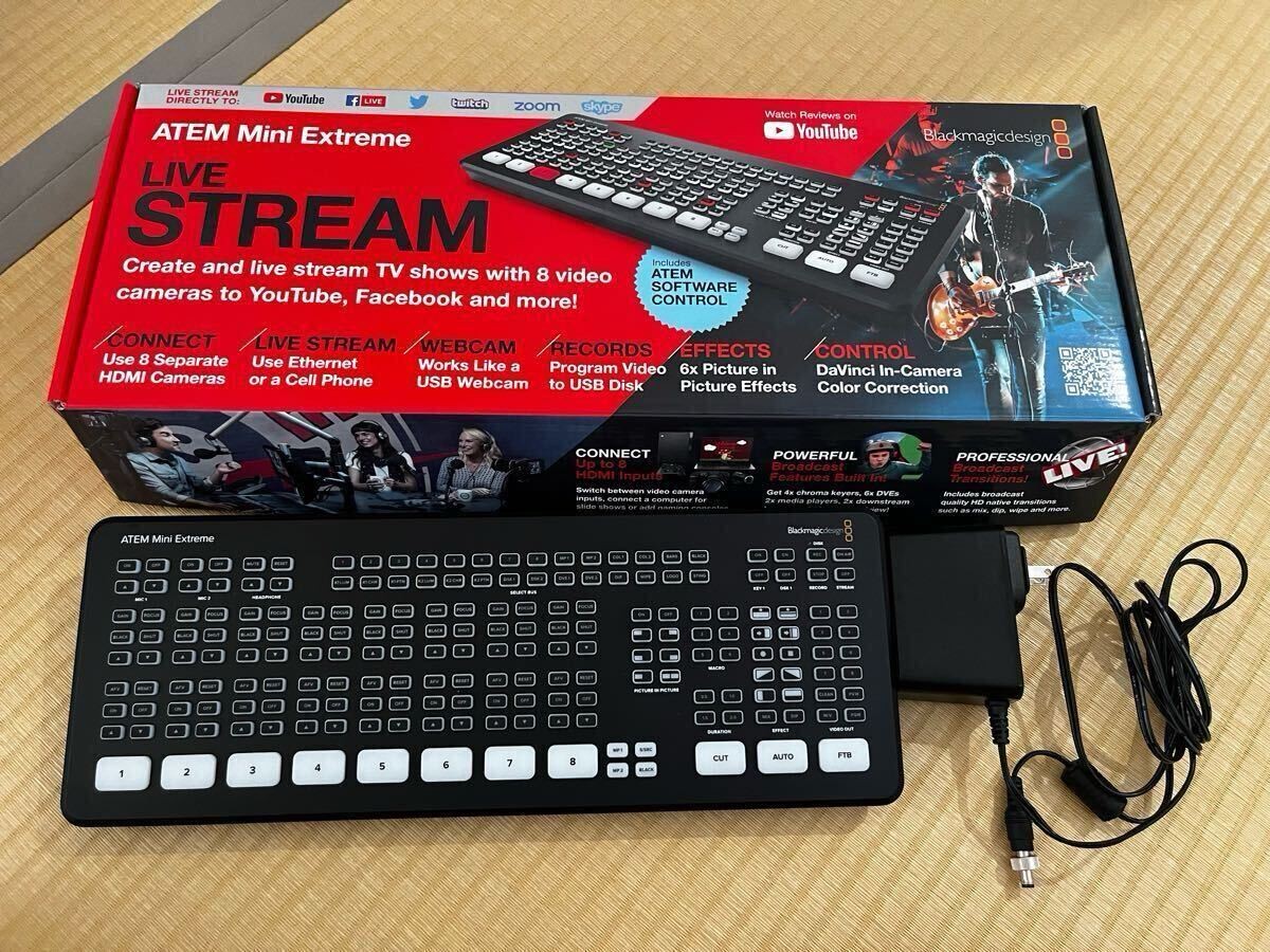Blackmagic Design ATEM Mini Extreme ISO w/box Near Mint | eBay