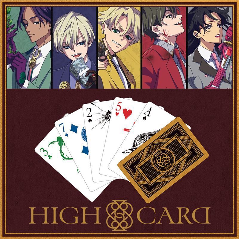 High Card X-Cards Cosplay Finn Oldman Chris Redgrave Deck of Cards