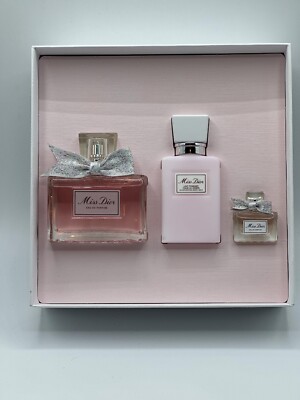 Miss Dior Eau de Parfum 3 Piece Gift Set For Women By Dior | eBay