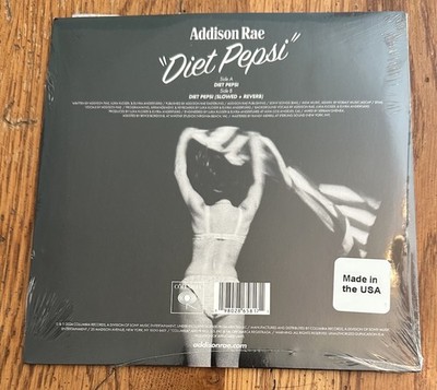 SIGNED Addison Rae Diet Pepsi 7