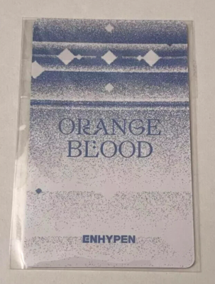 ENHYPEN Jungwon Orange Blood Weverse Japan Official Hologram