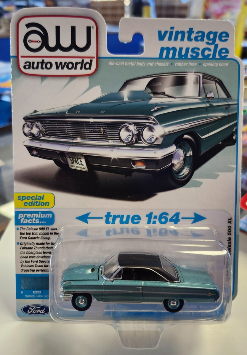 Auto World Vintage Muscle R6 Vers B #2 1964 Ford Galaxie 500 XL