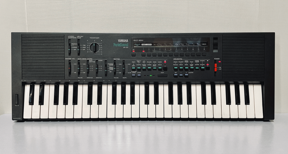YAMAHA PortaSound MK-100 49key Electronic keyboard Digital Piano