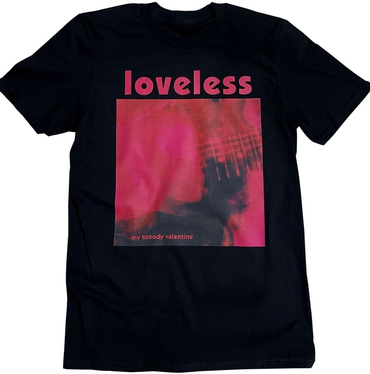 My Bloody Valentine black loveless T-shirt mbv 80s slowdive dream