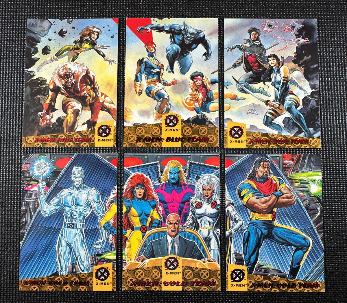 1994 Fleer Ultra Marvel X-Men - Team Triptych - Complete Set (6