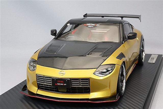1/18 Ignition Model TOP SECRET Nissan Fairlady Z (RZ34) Gold