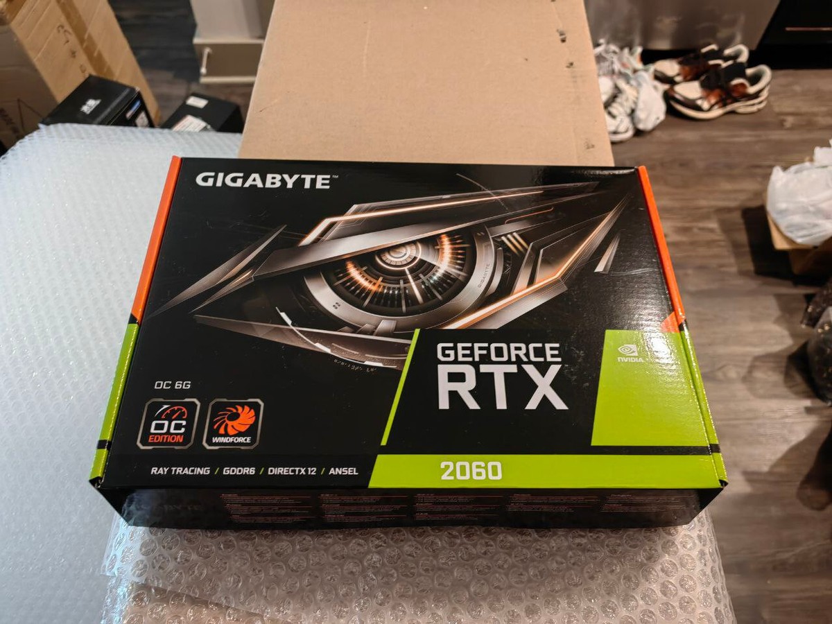 NVIDIA PC GIGABYTE GeForce RTX 2060 OC 6GB GV-N2060OC-6GD Graphics