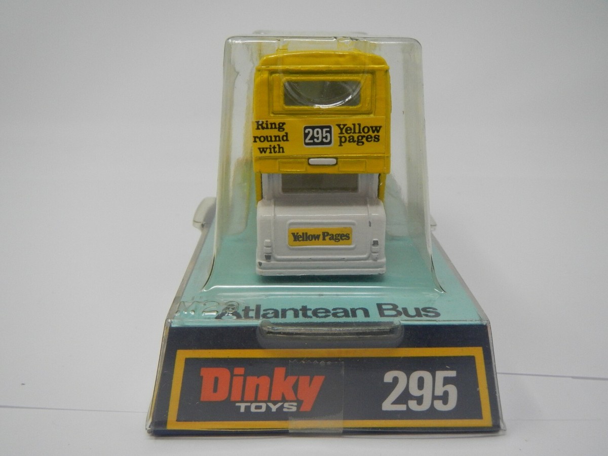 Dinky Toys Meccano Atlantean Bus Yellow Pages 295 | eBay