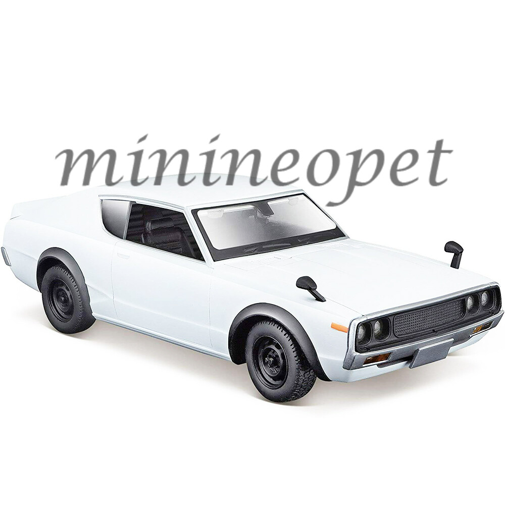 MAISTO 1973 NISSAN SKYLINE 2000 GT-R KPGC110 1/24 DIECAST MODEL