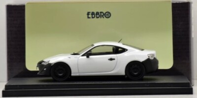 Ebbro 1/43 Toyota GT86 RC Ver. Model Car BRZ/FRS White | eBay