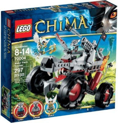 Lego Wakz' Pack Tracker 70004 LEGENDS OF CHIMA Minifigure Building