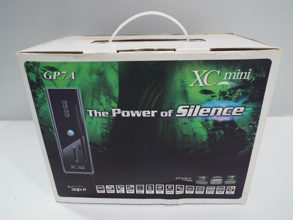 AOpen Retro Vintage Computer PC Barebone XC Mini GP7A-HD(J) AMD