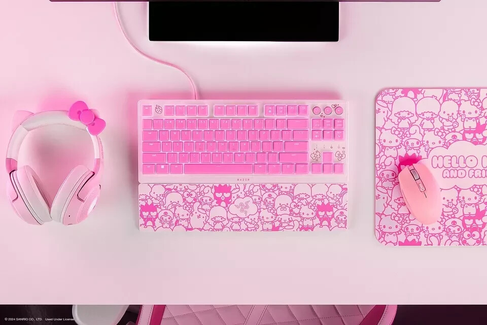 Razer Ornata V3 Tenkeyless - US - Hello Kitty and Friends Edition