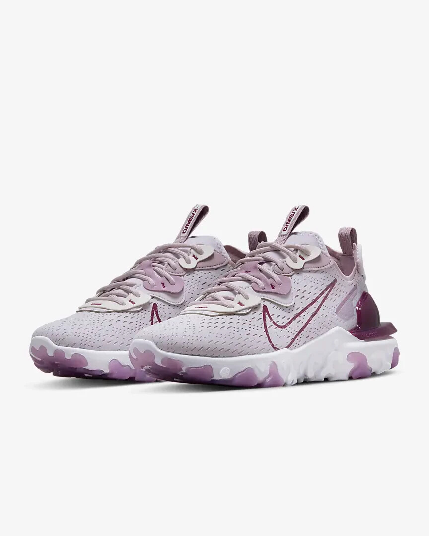 Nike React Vision Venice Sangria Amethyst Sneakers CI7523 500