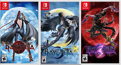 Bayonetta 1 + 2 + 3 Trilogy - Nintendo Switch Factory Sealed