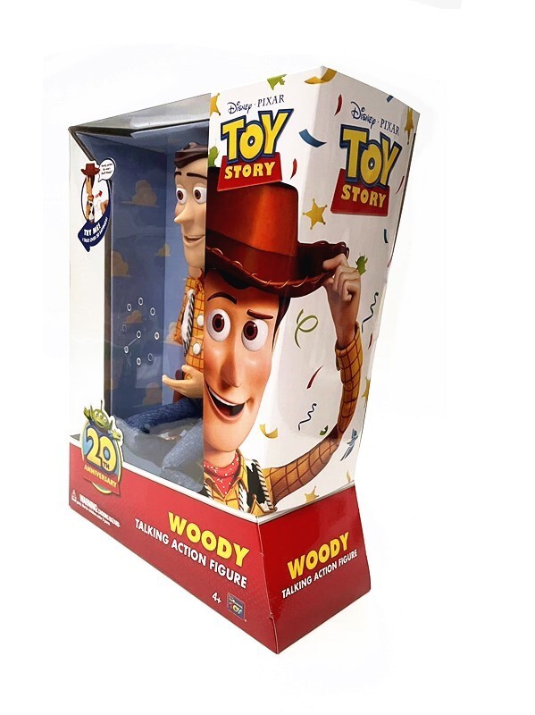 Disney Pixar Toy Story 20th Anniversary Woody Talking Action