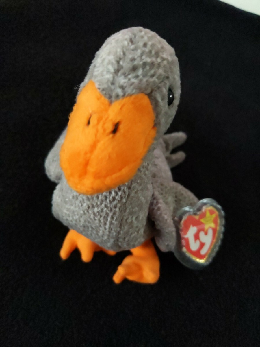 TY Beanie Baby HONKS the Goose 1999 - Very RARE Tag & Poem Error