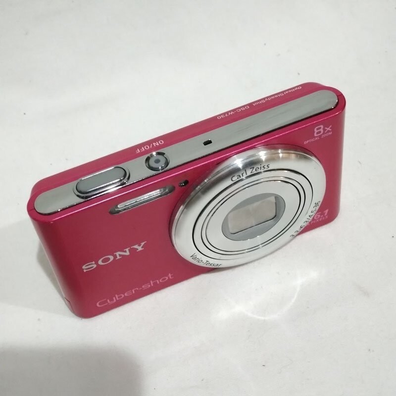 SONY DSC-W730 Cyber-shot Digital Camera 16.1 MP 8x Zoom Pink