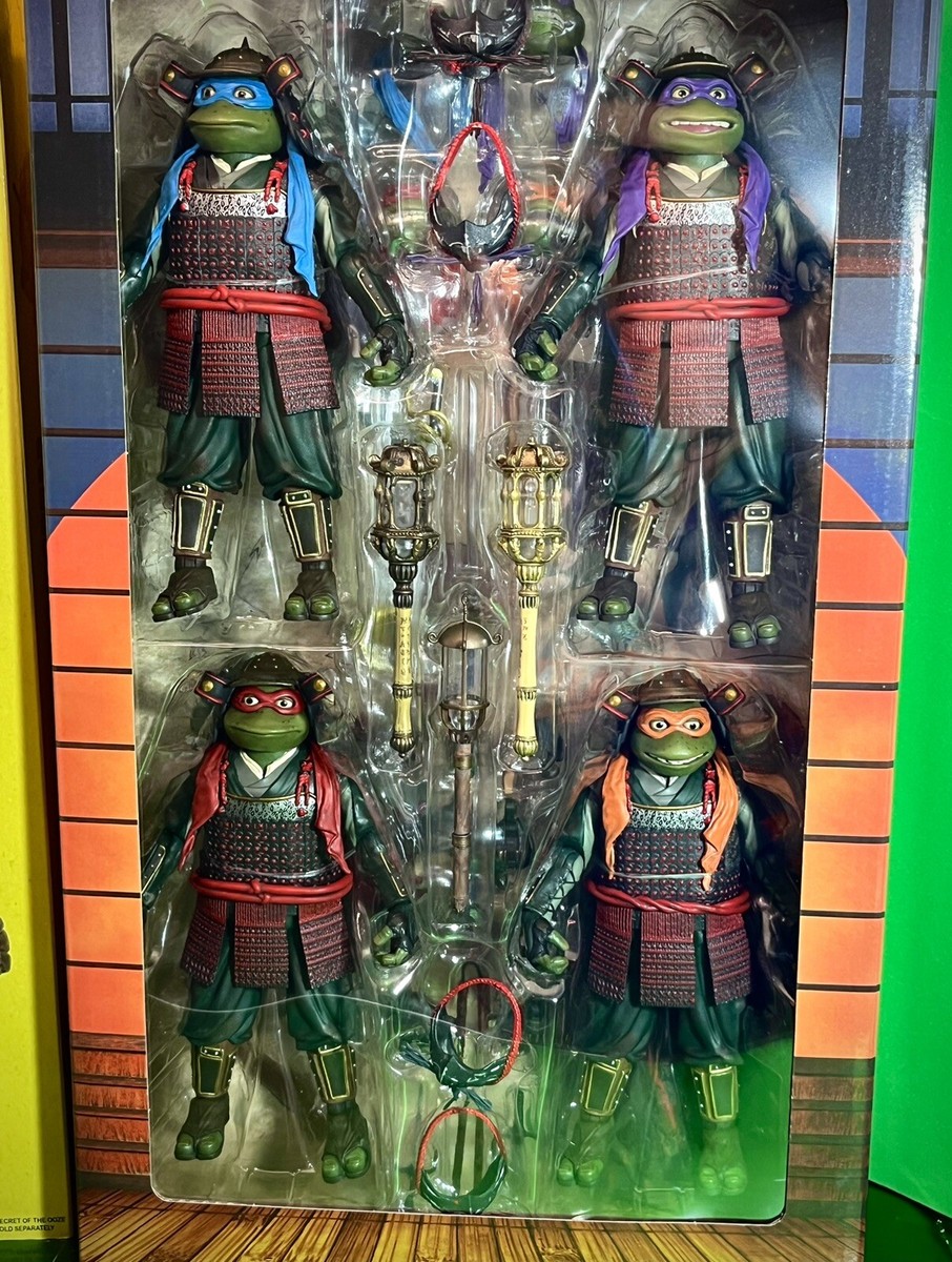 2023 NECA SDCC Exclusive- Teenage Mutant Ninja Turtles 3- Samurai