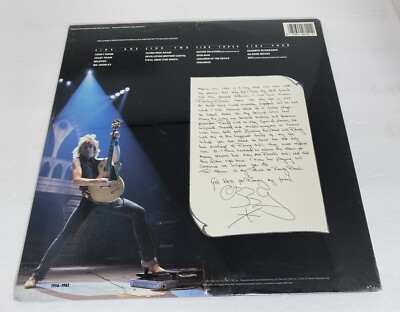 OZZY OSBOURNE RANDY RHOADS ~ TRIBUTE ~ SEALED 2 x LP GATEFOLD 1987