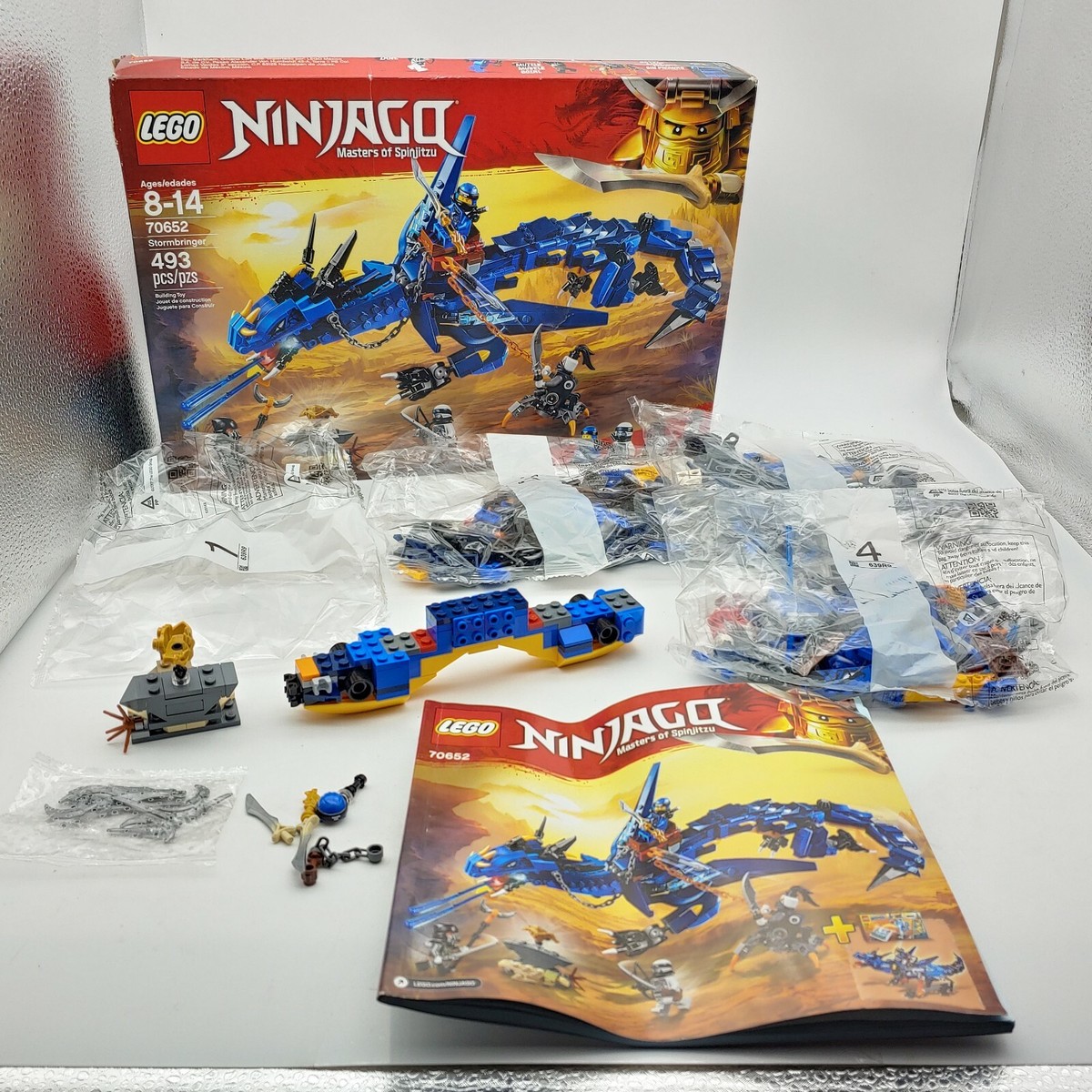 Lego Ninjago Masters of Spinjitzu 70652 Stormbringer 3 Bags sealed