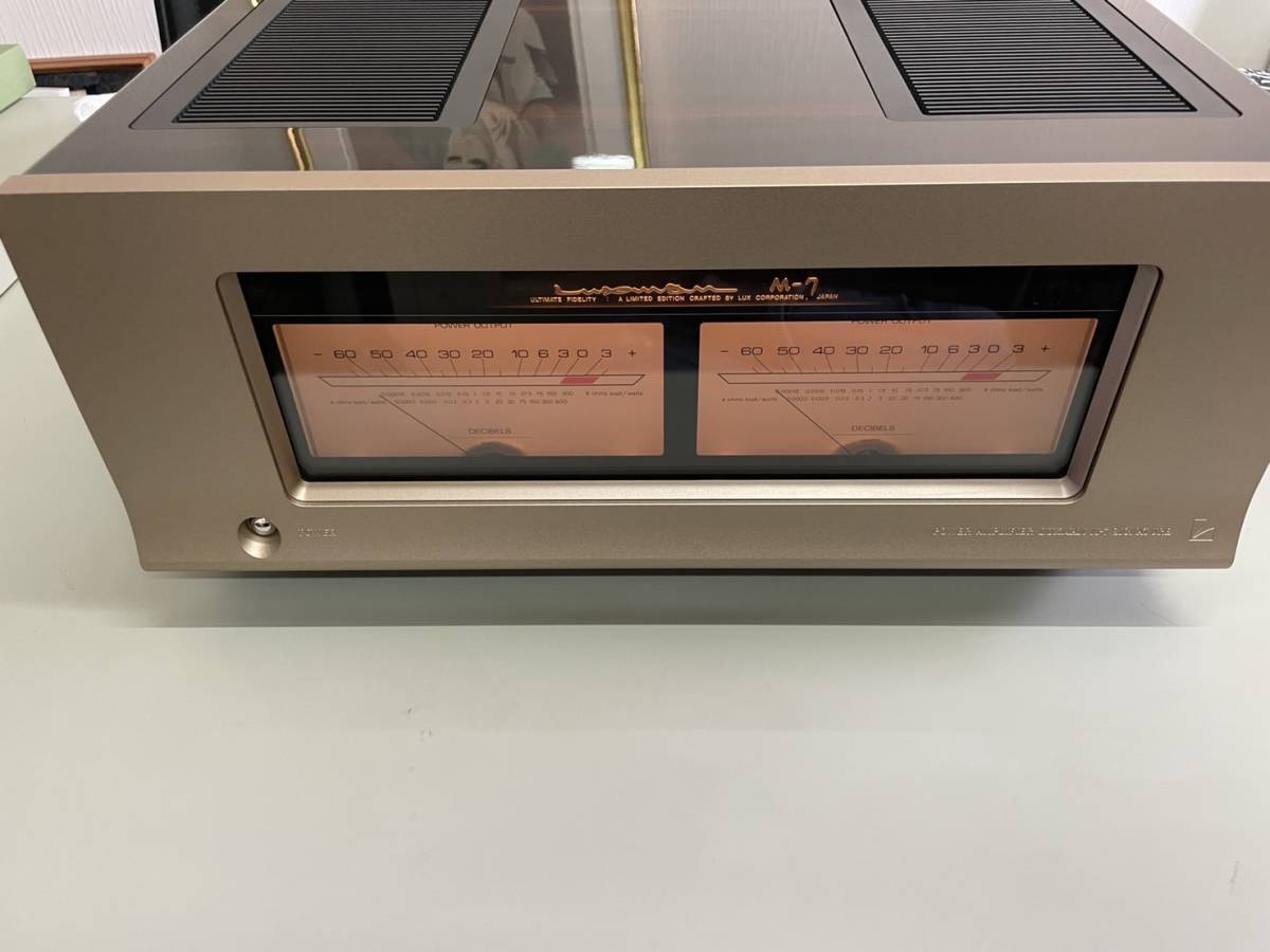 LUXMAN M-7 Power Amplifier / maintained / Ships from Japan | eBay