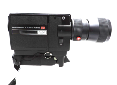 ELMO Super 8 Sound 1050S Macro Movie Camera w Case / Untested | eBay
