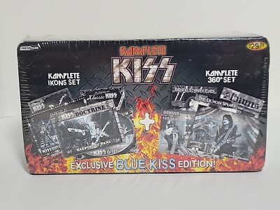 KISS Komplete 2009 Icons Blue Foil Edition Complete Trading Card