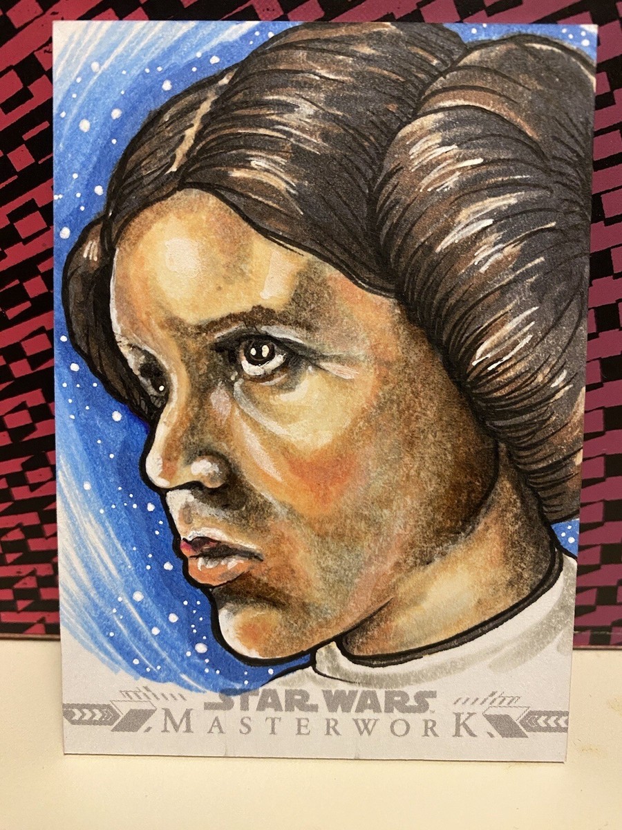 2022 Topps Star Wars Masterwork Quinton Baker SKETCH CARD #1/1 | eBay