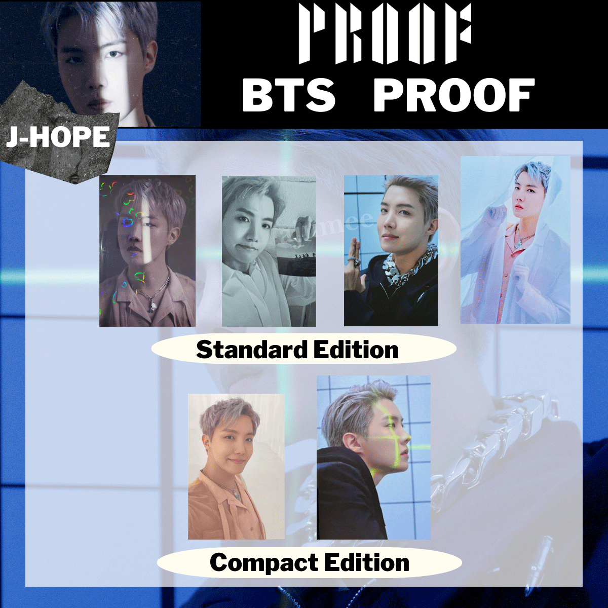 BTS Proof J-HOPE Official Photo Card Standard Compact Edition