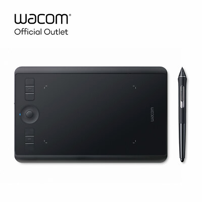 Wacom Intuos Pro Small Digital Graphic Drawing Tablet, SHPTH460K0A