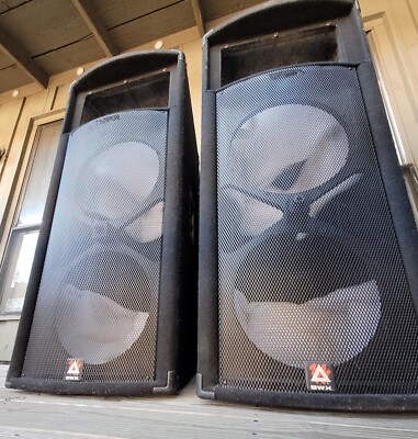 2x PEAVEY SP7X SPEAKER CABINETS-FOR 2x15