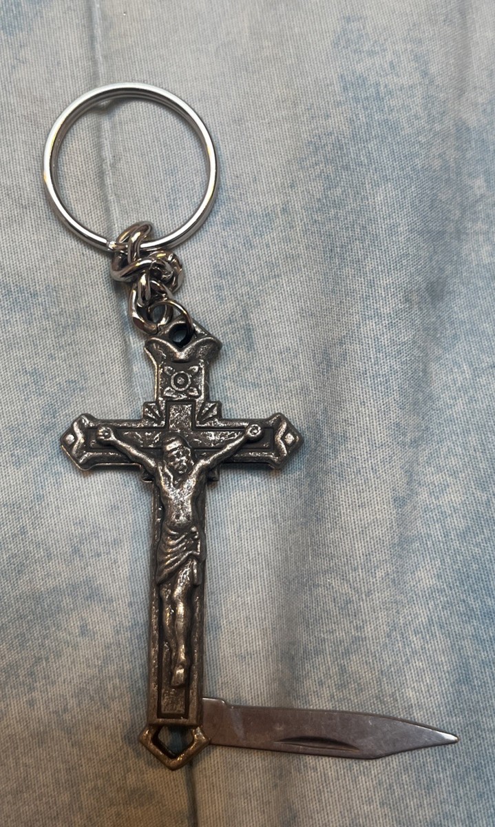 Supreme Crucifix Folding Knife Keychain 2011 - Vintage Supreme