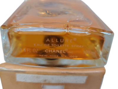 Chanel Allure 3.4 oz/100 ml Women Eau De Toilette New In A Damaged