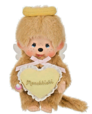 Monchhichi Love Happy Angel Boy 50th anniversary japan Plush