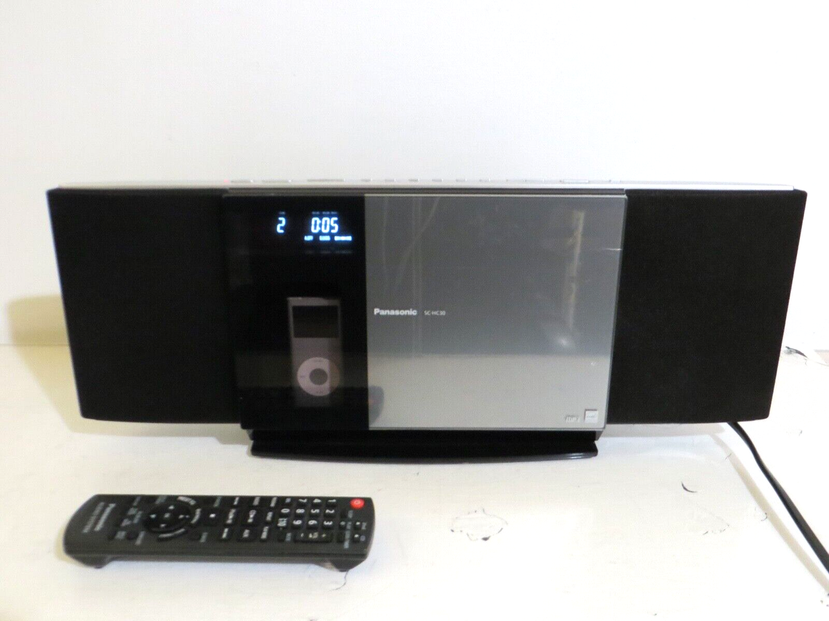 Panasonic SC-HC30 CDPlayer/AM/FM/iPodDock/Remote | eBay