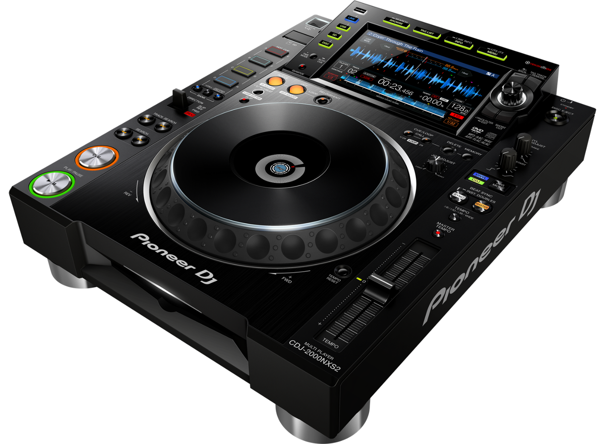 Pioneer DJ CDJ 2000 NXS2 Turntable For Rekordbox & Club Standard