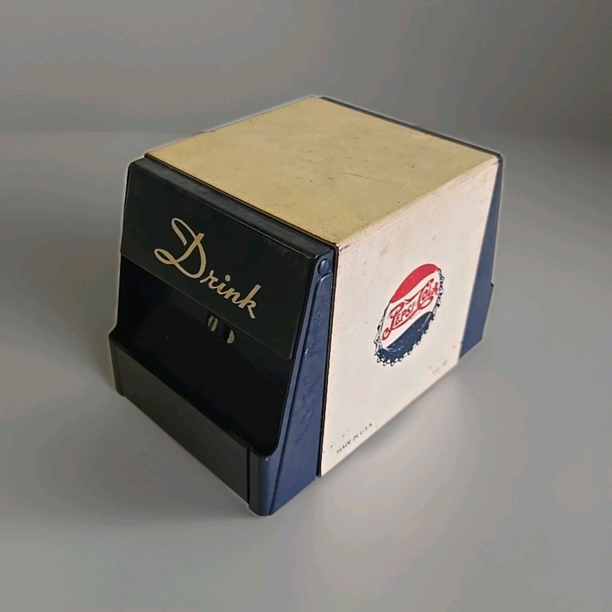 Vintage 1940's Pepsi Cola Double Dot Advertising Diner Tabletop