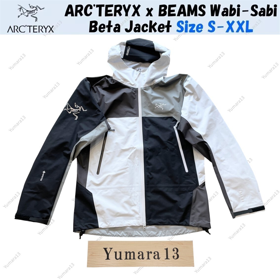 ARC'TERYX x BEAMS Wabi-Sabi Beta Jacket Tranquil Men's Size S-XXL