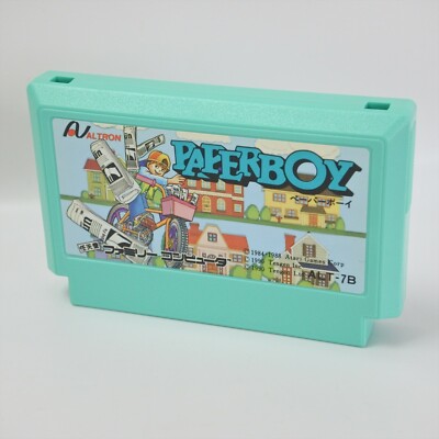 PAPER BOY Paperboy Famicom Nintendo 25174 fc | eBay