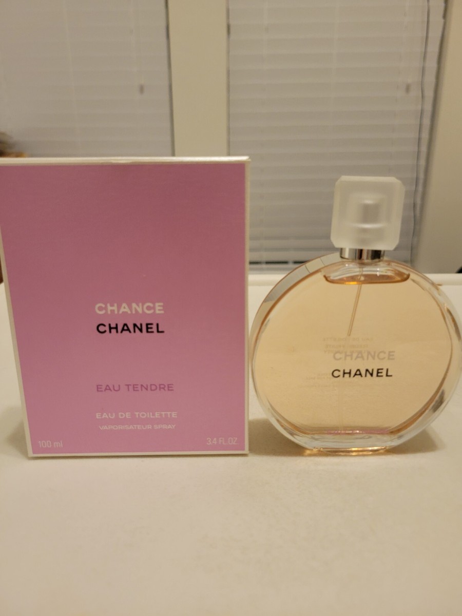 NIB CHANEL CHANCE Eau Tendre 3.4 Oz Eau de Toilette Brand New 100