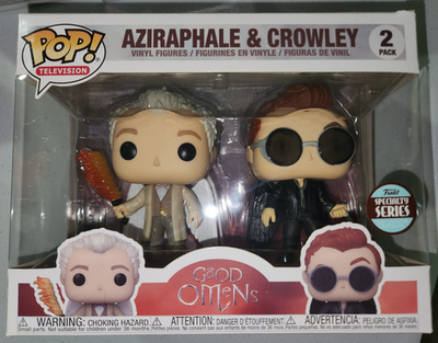 Funko Pop! Good Omens Aziraphale & Crowley 2-Pack | eBay