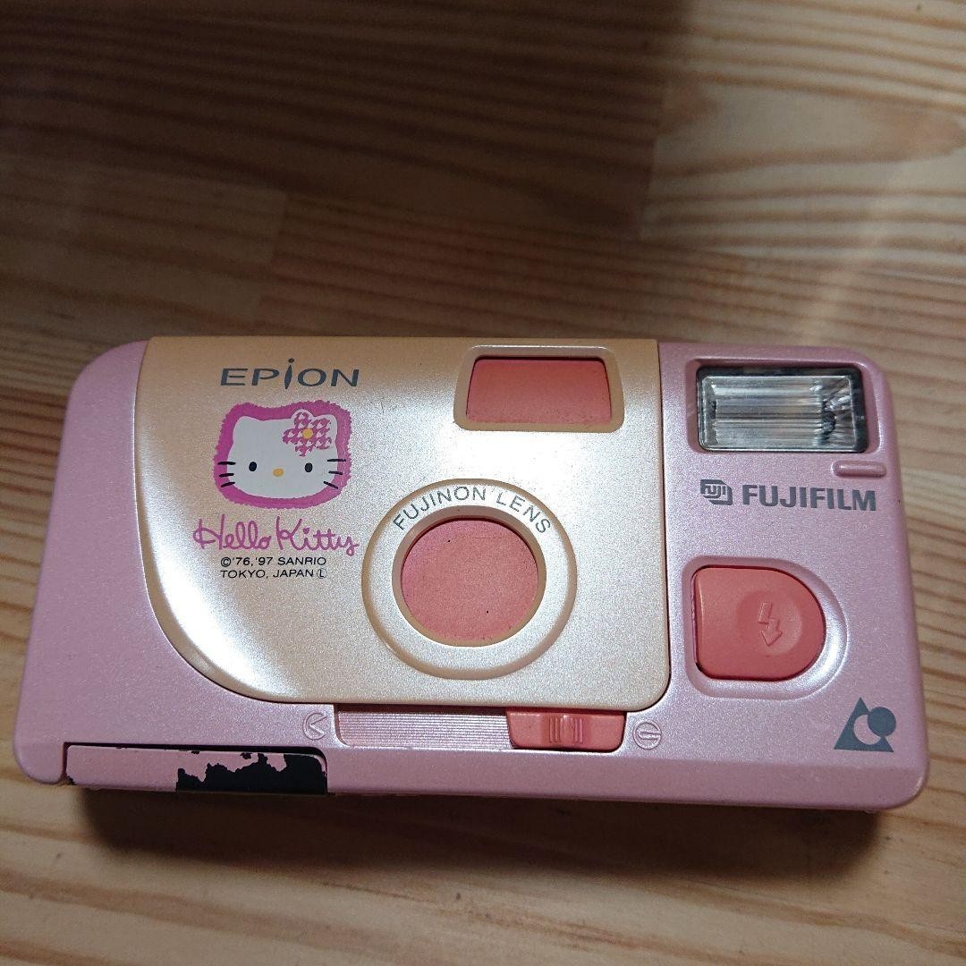 Fujifilm Epion HELLO KITTY Film camera sanrio kawaii Pink Japan