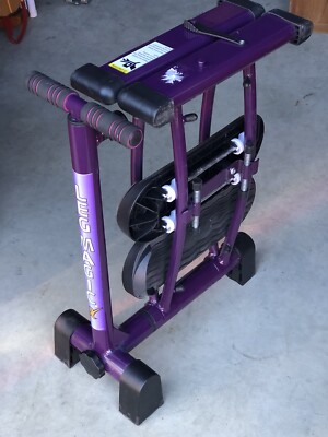 Leg Magic Exerciser Fitness Leg Workout Thigh Glider Foldable