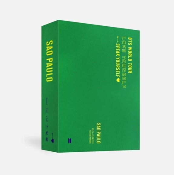 BTS World Tour Love Yourself Speak Yourself SAO PAULO DVD Limited