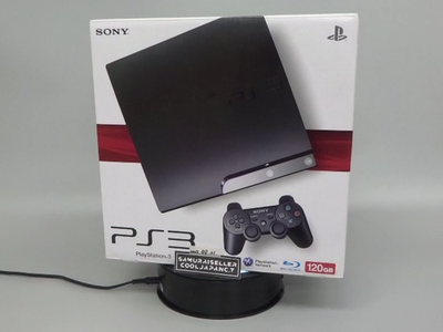 Sony Playstation 3 PS3 Slim Model Black Console 120GB CECH-2000A